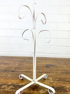 Decorative Iron <b>Mug</b> <b>Tree</b> Holder Stand With Multiple Curved Hooks Freestanding Coffee Cup Hanging Storage Rack Kitchen Countertop - Product Image 5