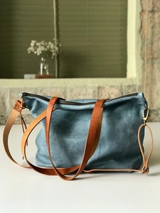 Bolso Tote de Cuero Genuino de Diseñador para Mujer, Elegante Bolso de Hombro Vintage, Gran Capacidad, Impermeable, para Oficina, Compras - Product Image 4