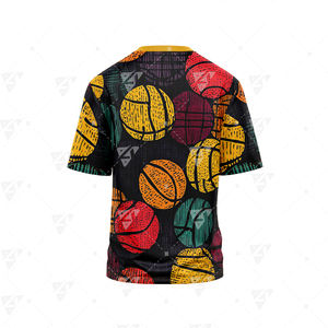 Camiseta casual de cuello redondo para hombre, sublimación, diseño en blanco con logo personalizado impreso, 100% algodón, corte holgado. - Product Image 2