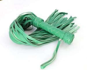 SPALL JP SPORTS Fouet Équestre Artisanal Doux en Cuir Véritable 19,7-27,6 Pouces, Épais, Essentiel pour l'Entraînement et l'Équitation, BDSM - Product Image 3