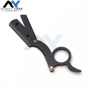 Wholesale Stainless Steel <b>Swing</b> Lock Barber Razor Classic Straight Edge Shaving Razor with Easy Blade Replacement Mechanism - Product Image 4