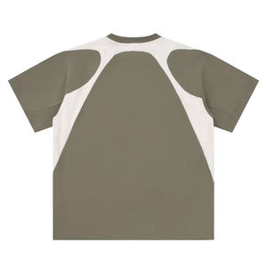 Servicio OEM, Camiseta de Verano, 240g, 100% Algodón, Colores Contrastantes, Manga Corta, Estilo Holgado, Informal, Deportivo, para Club, Sportage - Product Image 6