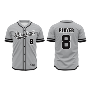 Derniers modèles de maillots de baseball et de softball, 100% polyester, manches courtes, col en V, respirant, anti-humidité, séchage rapide, antibactérien - Product Image 2