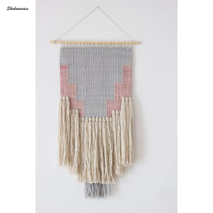 Tapiz tejido bohemio personalizado para colgar en la pared, Panel de algodón, decoración de pared para el hogar, formato de primavera - Product Image 6