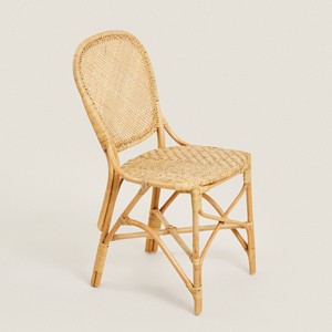 Lowest price rattan <b>chair</b> with hand-weave backrest <b>stackable</b> <b>chairs</b> restaurant coffee shop furniture - Product Image 6