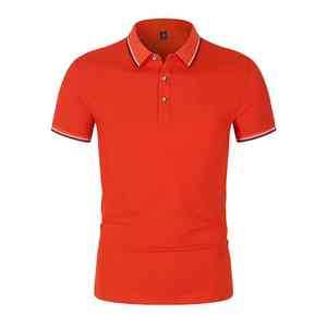 Camisetas Polo Personalizadas con Logotipo y Etiqueta, Corte Ajustado para Hombre, Manga Corta, Transpirables, Deportivas, de Alta Calidad - Product Image 1