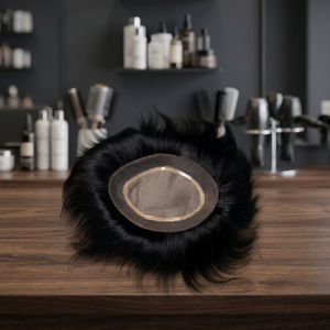 วิกผมปลอม Taz hair BD สำหรับผู้ชายชาวอินเดียเรดมี่คนอินเดียวิกผม toupee มีการปิดฐานผ้าไหม38มม. และความหนาแน่น150% - Product Image 3