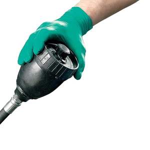 Guantes desechables de nitrilo liso Ansell 92-600 con diseño robusto para mayor durabilidad, comodidad, resistentes a desgarros y roturas. - Product Image 4