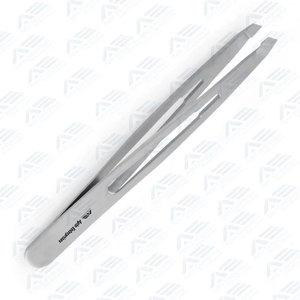 Custom Logo Sustainable Steel Slanted Pointed Tips Brow Tweezer Beauty Instruments <b>Removal</b> Eyebrow Tweezers Eyebrow Tweezers - Product Image 6