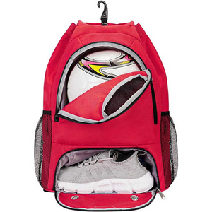 Sac à dos de sport en nylon 30-40L personnalisable, nouveaux designs, pour football, basketball, volleyball, avec compartiment séparé pour chaussures et ballon - Product Image 1