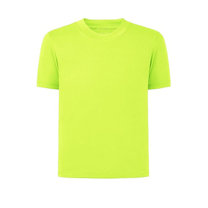 Camiseta de Trabajo de Manga Corta de Secado Rápido, Color Amarillo, con Logotipo Personalizado - Product Image 1