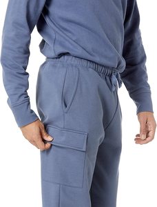 Men's Custom high quality Casual Flared <b>Jogger</b> six pockets Track Pants Elastic Waistband Mens <b>Stacked</b> Flare Sweatpants For Men - Product Image 4