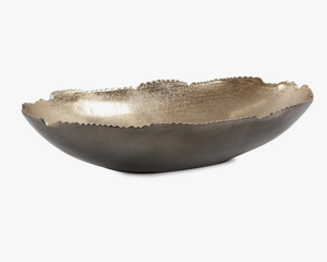 Nouveaux bols de service en métal écologiques, modernes et personnalisables avec finition dorée pour la maison et la vaisselle de table de mariage - Product Image 2