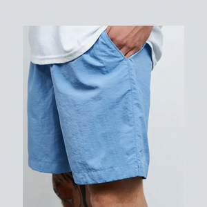 Pantalones Cortos de Moda Masculina Personalizados, Corte Holgado, Algodón, Cordón Ajustable, Ropa Casual, Fabricante de Ropa OEM - Product Image 4