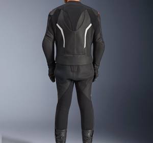 Combinaison en cuir pour motards, veste et pantalon de moto en cuir, personnalisable - Product Image 2