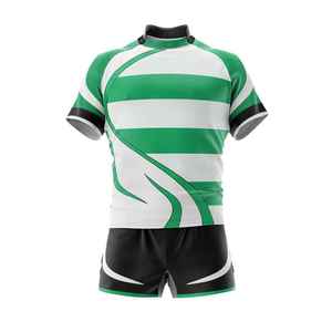 ชุดยูนิฟอร์มรักบี้แบบใหม่สำหรับทุกเพศ ขายดีที่สุด เสื้อเจอร์ซีย์พิมพ์ลายเต็มตัวตามสั่ง ระบายอากาศได้ดี ป้องกันแบคทีเรีย เป็นมิตรกับสิ่งแวดล้อม ชุดกีฬา - Product Image 2