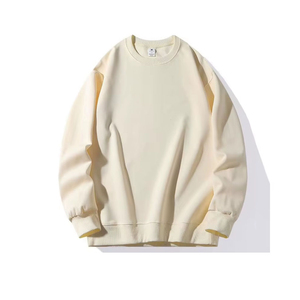 Sweat-shirt d'hiver pour homme en tissu épais et dense, doublure polaire chaude, couche de base solide et épaisse, vêtement haute densité - Product Image 6