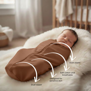 Envoltura Transpirable Tipo Capullo, Ligera y Cómoda para Bebés - Product Image 4