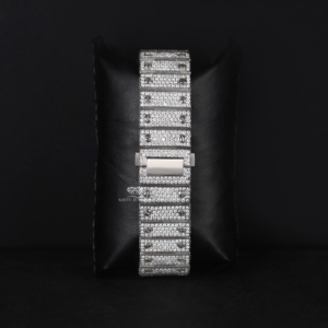 Reloj de Pulsera de Lujo para Hombre, Diseño de Esqueleto con Diamantes Moissanite, Completamente Cubierto de Piedras, Cuadrado, Automático, de Acero Inoxidable, Estilo Hip Hop, Personalizado - Product Image 5