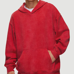 Sudadera con Capucha Extra Grande para Hombre, Sudadera con Capucha de Felpa de Algodón Premium, Ropa Casual de Calle, Moda de Invierno, OEM, ODM, Personalizada - Product Image 3