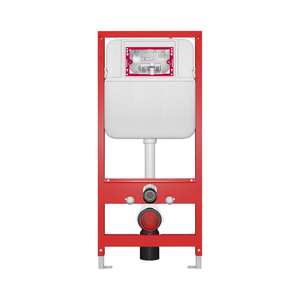 Hiện đại dual-tuôn ra treo tường nhà vệ sinh với giấu HDPE tuôn ra Tank 3-6.5l có thể điều chỉnh dễ dàng trong tường cài đặt 3-năm bảo hành - Product Image 1