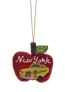 Llavero de Lona Ligero con Forma de Manzana y Mosquetón de Hoja Verde, Diseño de Fruta Adorable con Incrustaciones Redondas - Product Image 6