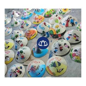 TENDANCES ACTUELLES : Chapeau conique vietnamien en bambou, artisanat pour la protection solaire et accessoires photo - Product Image 1