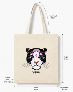Custom Printed Cotton <b>Canvas</b> Tote Bag 8oz Natural Reusable Promotional Shopping Bag 37x41cm Wholesale OEM ODM Export Factory B2B - Product Image 3