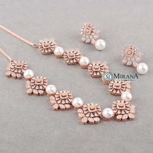 Ovie Pearl Designer Fine Jewelry Necklace Set - Product Image 4
