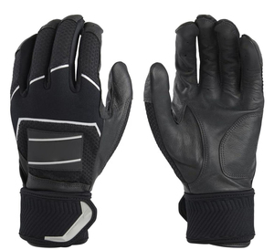 Guantes de Bateo de Béisbol y Sóftbol de Alta Calidad para Hombre |   Diseño Ambidiestro con Cierre de Gancho y Bucle, Poliéster/Algodón Ecológico - Product Image 3