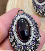 Pendientes con estilo de piedra CZ de aspecto hermoso para mujeres y niñas para ropa de fiesta informal y étnica para mujeres y niñas - Product Image 2