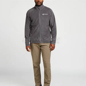 เสื้อแจ็คเก็ตขนแกะหนาน้ำหนักมากสำหรับผู้ชาย เสื้อผ้ากีฬากลางแจ้งแบบอุ่นและมีฉนวนกันความร้อน เหมาะสำหรับการเดินป่าในสภาพอากาศหนาวเย็นและกิจกรรมกลางแจ้ง - Product Image 2