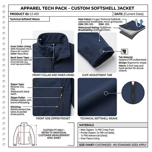 Chaqueta de Invierno Soft Shell para Hombre, Modelo 2026, Impermeable y Cortavientos, para Senderismo al Aire Libre, con Cuello Alto - Product Image 6