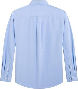 เสื้อเชิ้ตอ๊อกซ์ฟอร์ดผู้ชาย ผ้าฝ้าย 100% ลำลอง กระดุมแถวเดียว ปกคอพับ ไซส์ใหญ่พิเศษ 7XL แฟชั่นรักษ์โลก พิมพ์ลาย แขนยาว - Product Image 2
