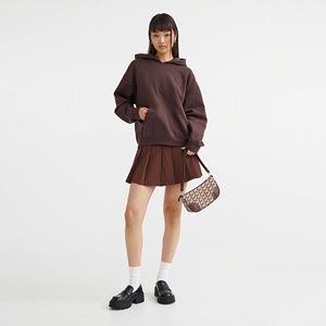 Sweat-shirts à capuche pour femmes, manches longues, imprimés multicolores, brodés, pour l'hiver - Product Image 6