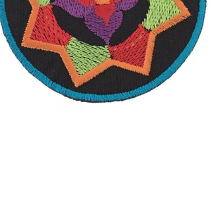 Professional Embroidery Patches Iron-On Style Custom Colors Sizes Stylish High Quality Canvas Flower Embroidery Custom Cloth - Product Image 6