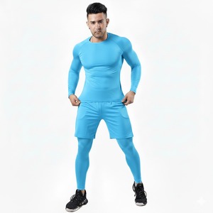 Ensemble short de compression de lutte personnalisé pour homme, respirant, léger, 100 % polyester, anti-UV, idéal pour le grappling - Product Image 3