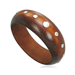 Brazaletes de Madera Elegantes e Impermeables de Primera Calidad para Mujer, Opciones Personalizables, Acabado Natural Suave, Diseñados para Uso Diario - Product Image 2