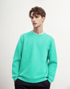 <span class=keywords><strong>Felpa</strong></span> Classica di Alta Qualità <span class=keywords><strong>con</strong></span> Collo Tondo per Uomo, Pullover Neutro <span class=keywords><strong>con</strong></span> Stampa Logo Personalizzata, <span class=keywords><strong>Felpa</strong></span> Basic Streetwear - Product Image 3