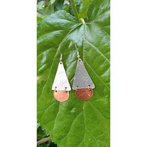 Bijoux de mode en cuivre et laiton de qualité supérieure, modèle 72, élégant, design exclusif tendance, durable, écologique, pour les fêtes - Product Image 5