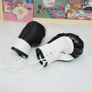 Custom Logo Mini Boxing Gloves <b>Car</b> Hanging <b>Ornament</b> Made of Leather, Promotional Gift Item For Advertising And Sports Branding - Product Image 5