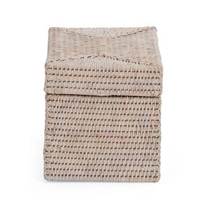 Caja de almacenamiento de ratán tejida a mano en Vietnam, cajas de la mejor calidad con tapa, cestas organizadoras - Product Image 4