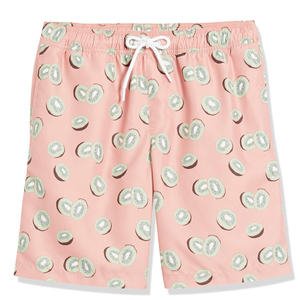 Shorts de plage pour hommes personnalisés, imprimé kiwi, shorts de bain à séchage rapide, shorts de plage d'été, OEM ODM, marque privée - Product Image 2