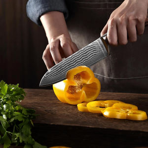 Juego de cuchillos de cocina de acero de Damasco de varias piezas, colección de cuchillos de cocina profesionales para profesionales culinarios - Product Image 6