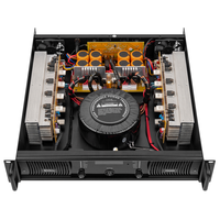 Amplificateur de puissance professionnel 20000w 2 canaux 400watts classe h 2u 2ohm 4ohm 8ohm 5000 watts amplificateur