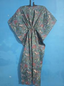 Nouvelle arrivée, robe longue kaftan, robe de plage, kaftan en coton pour femmes - Product Image 3