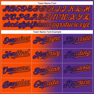 Camisetas de Béisbol Personalizadas con Degradado, Uniformes de Equipo Transpirables y Cosidos para Jóvenes, Hombres, Mujeres y Niños - Product Image 6