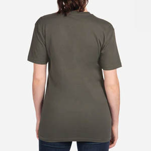 T-shirts de travail en tissu tri-mélange pour hommes, t-shirt à manches courtes en coton coupe classique, t-shirts tri-mélange - Product Image 6