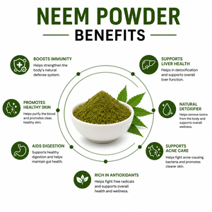 Polvo de Neem 100% Puro y Seco al por Mayor, a Base de Plantas, Grado Cosmético, 200g, para Cubrir Canas - Product Image 4