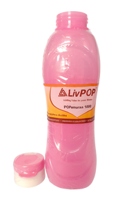 Botella de agua Popemuraa Sipper premium de 1000 ml, gran capacidad y a prueba de fugas, botella ecológica al por mayor. - Product Image 3